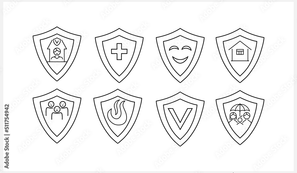 Shield, guard icon isolated. Filled flat sign. Vector stock illustration. EPS 10 Shield, guard icon isolated. Filled flat sign. Vector stock illustration. EPS 10