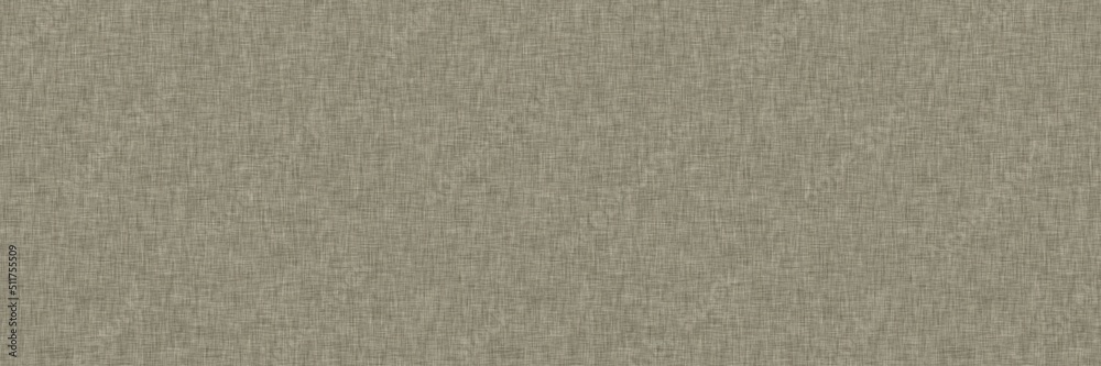 Seamless jute hessian fiber texture border background. Natural eco beige brown fabric effect banner. Organic neutral tone woven rustic hemp ribbon trim edge