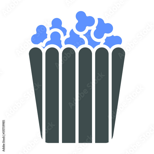 Popcorn Icon Style