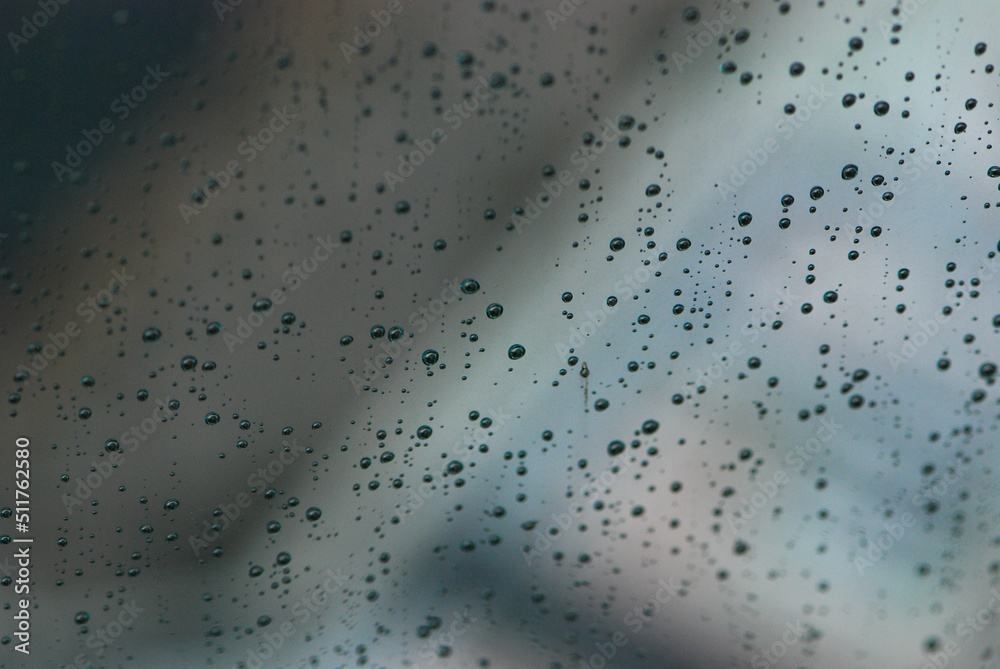 Obraz premium raindrops on window