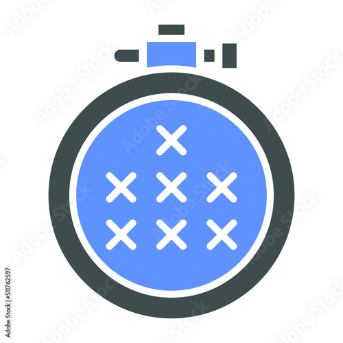 Cross Stitch Icon Style