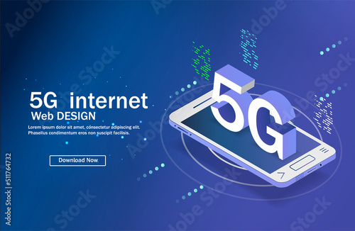 High-speed connection to the world Wide Web from anywhere in the world via the mobile Internet. The hologram of the earth consists of a polygon, and points. Vector illustration.
