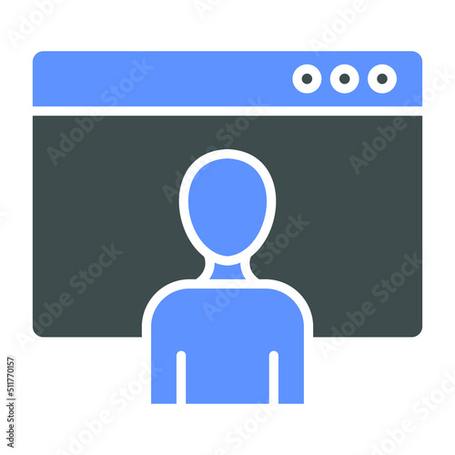 Page Visitors Icon Style