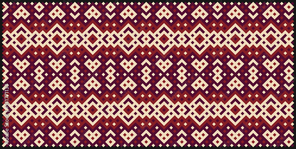 Multicolor truchet tiling connections illustration Multicolor truchet tiling connections illustration