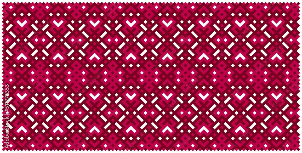 Multicolor truchet tiling connections illustration Multicolor truchet tiling connections illustration