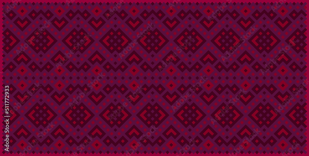 Multicolor truchet tiling connections illustration Multicolor truchet tiling connections illustration