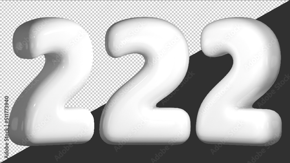 3d render number 2 3d render number 2