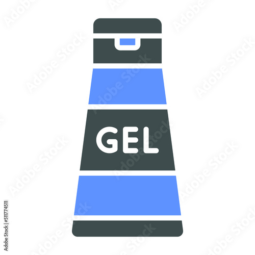 Hair Gel Icon Style