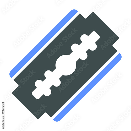 Razor Blade Icon Style