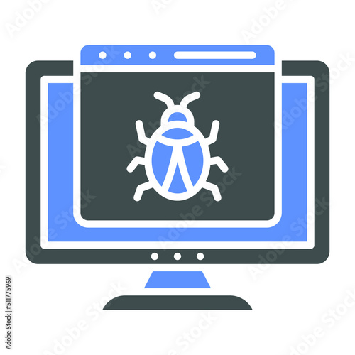 Computer Bug Icon Style