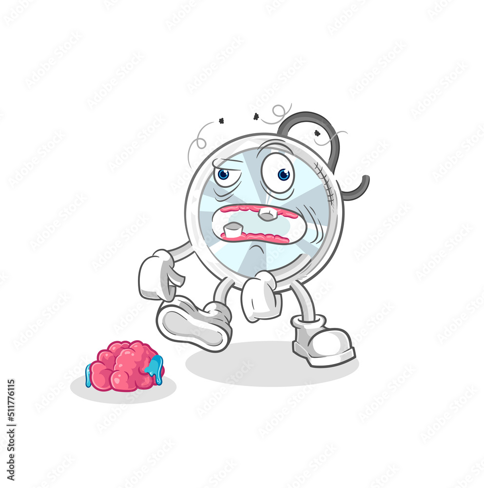 stethoscope zombie character.mascot vector stethoscope zombie character.mascot vector