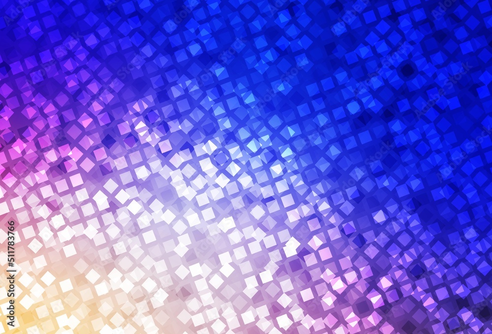 Light Pink, Blue vector texture in rectangular style. Light Pink, Blue vector texture in rectangular style.