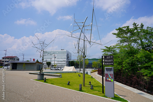 岐阜県関市　せきてらす　オブジェ