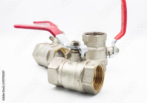 Принти на полотні Stainless ball valve two way