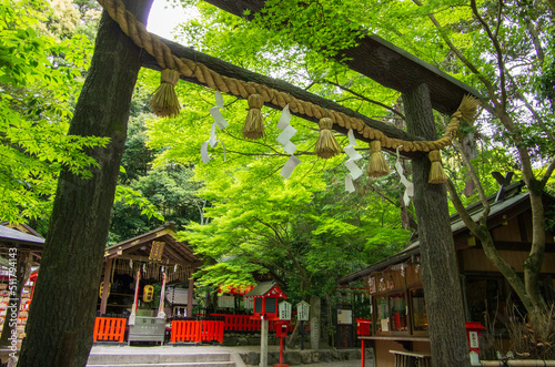 京都　嵐山　嵯峨野　野宮神社