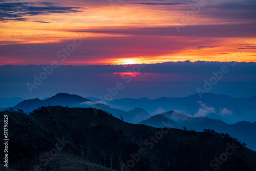 sunrise over mountains © ryuichi niisaka