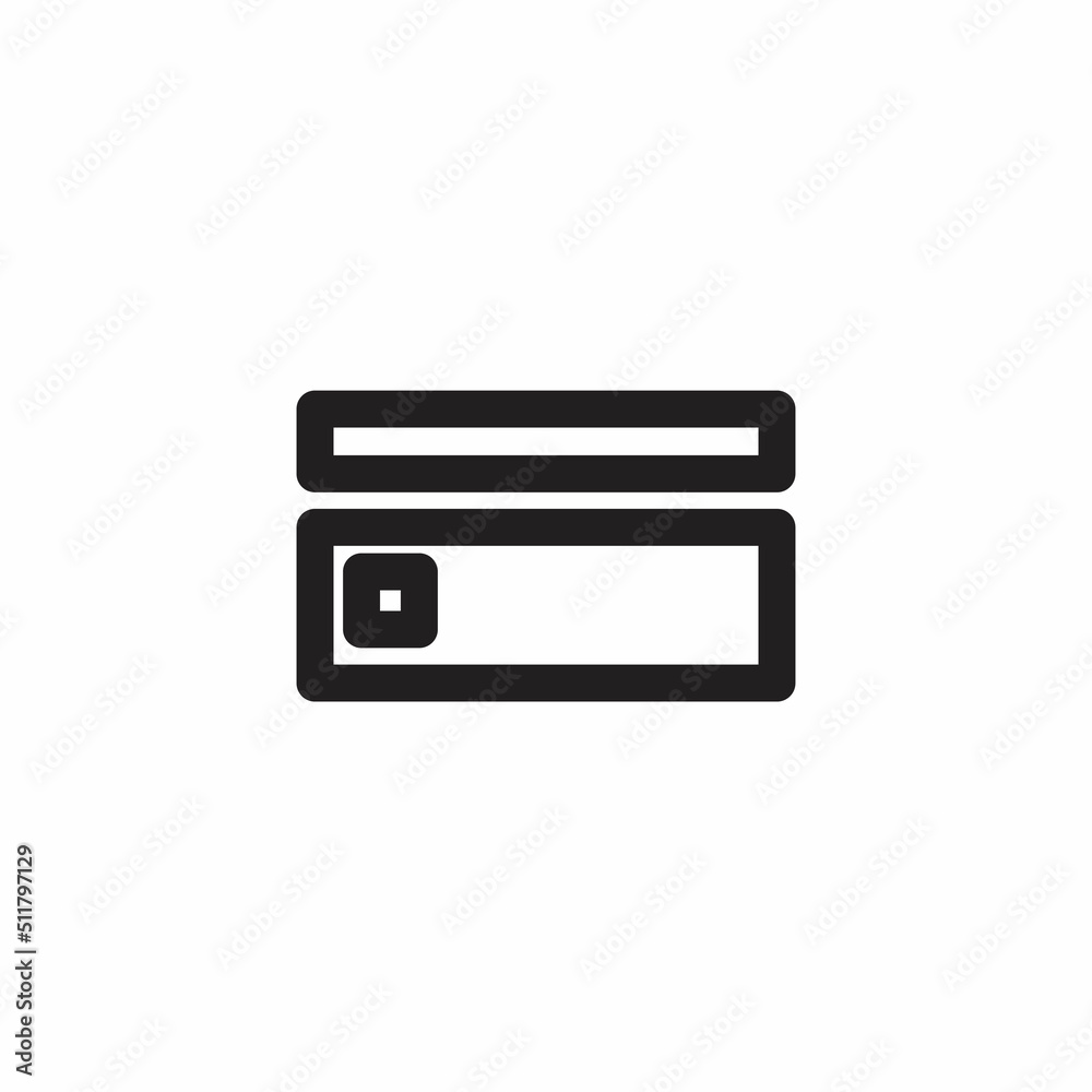 Credit card icon Credit card icon