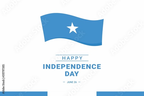 Free Download Somalia Independence Day. Vector Illustration. The illustration is suitable for banners, flyers, stickers, cards, etc. - GFXLoad