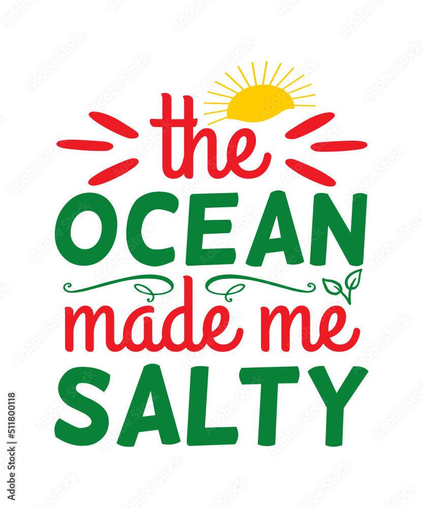 Fototapeta premium Summer Svg Design