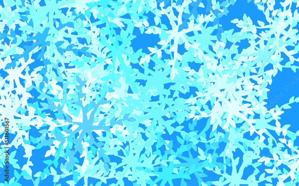 Light BLUE vector pattern with random forms. Light BLUE vector pattern with random forms.