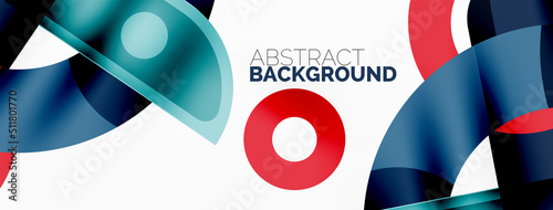 Color geometric stripes, lines abstract background. Minimal geometric template for wallpaper, banner, presentation