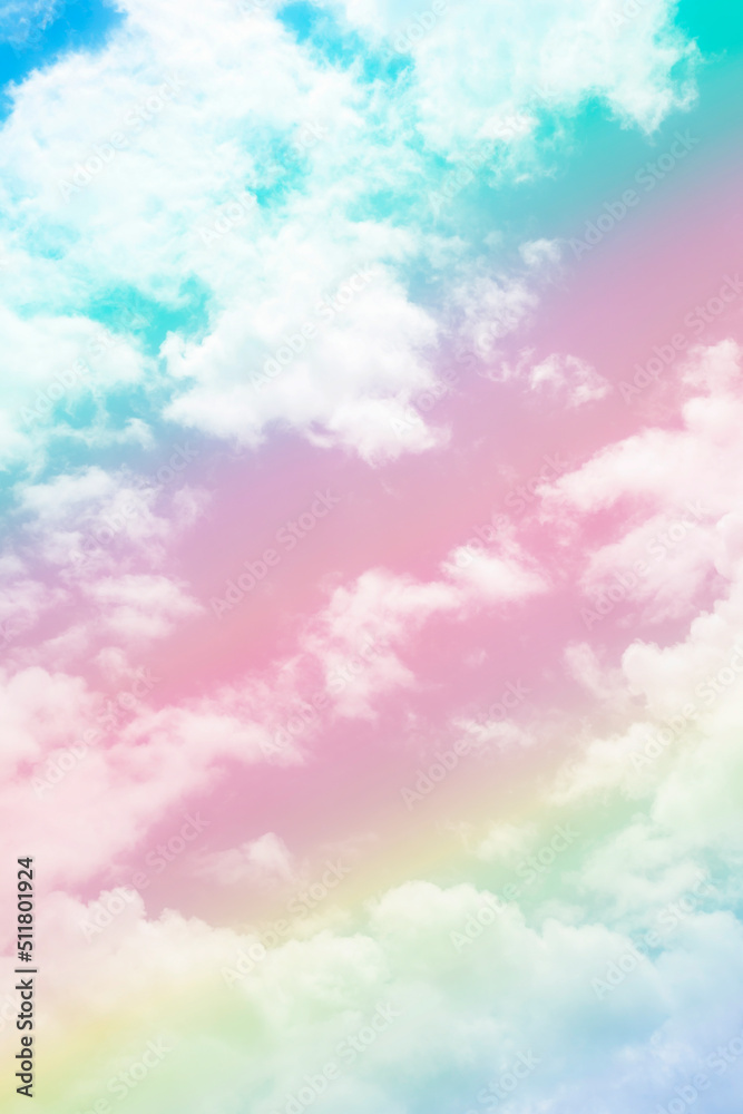虹色の空