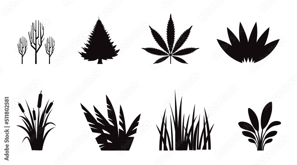 Designer elements forest collection Designer elements forest collection