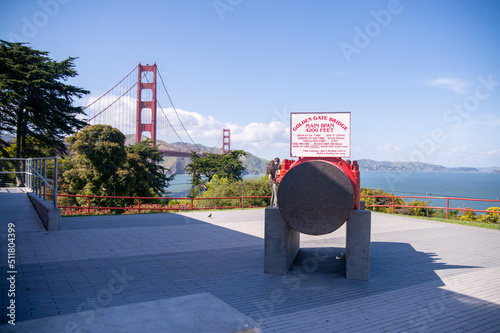 Photography Golden Gate Bridge in Golden Gate Welcome Center, San Francisco, USA
골든 게이트 브릿지(