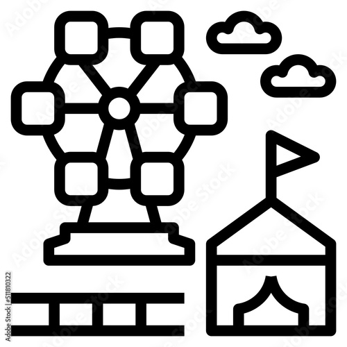 Theme park Icon