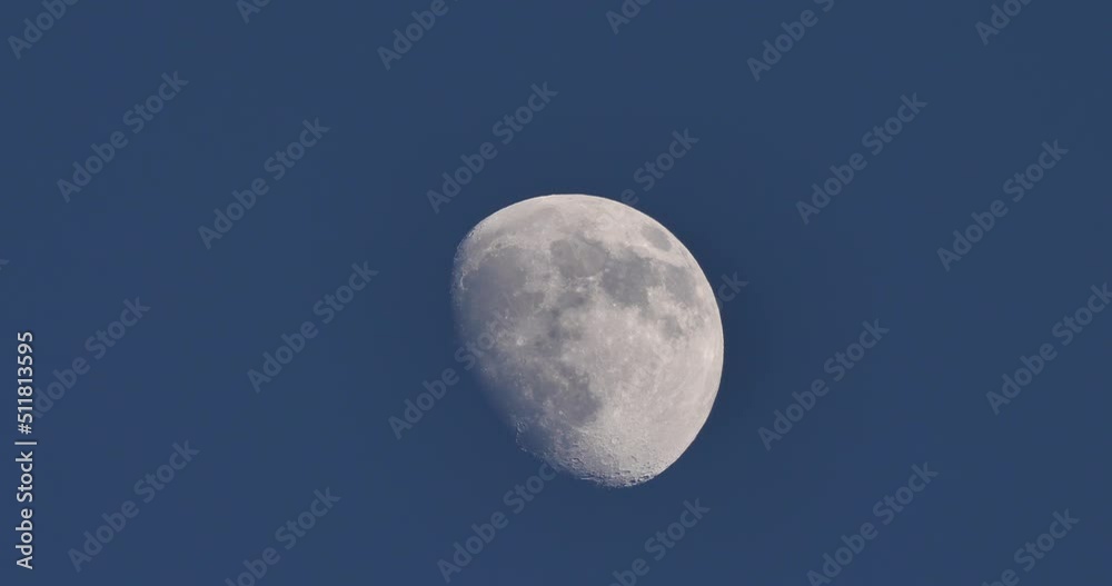 The moon in the french sky The moon in the french sky