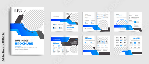 Business brochure or product catalog design template for your business professional company product catalog design brochure fully editable text and vector