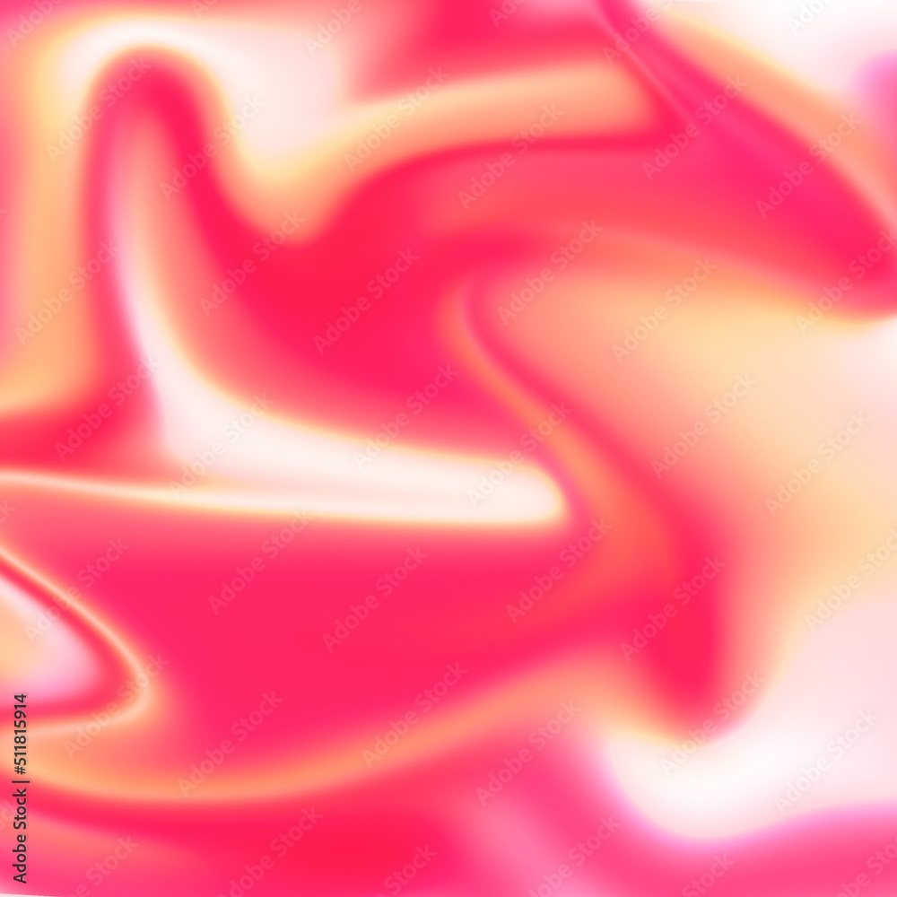 Colorful wavy gradient abstract background, liquid surface texture, ripples,