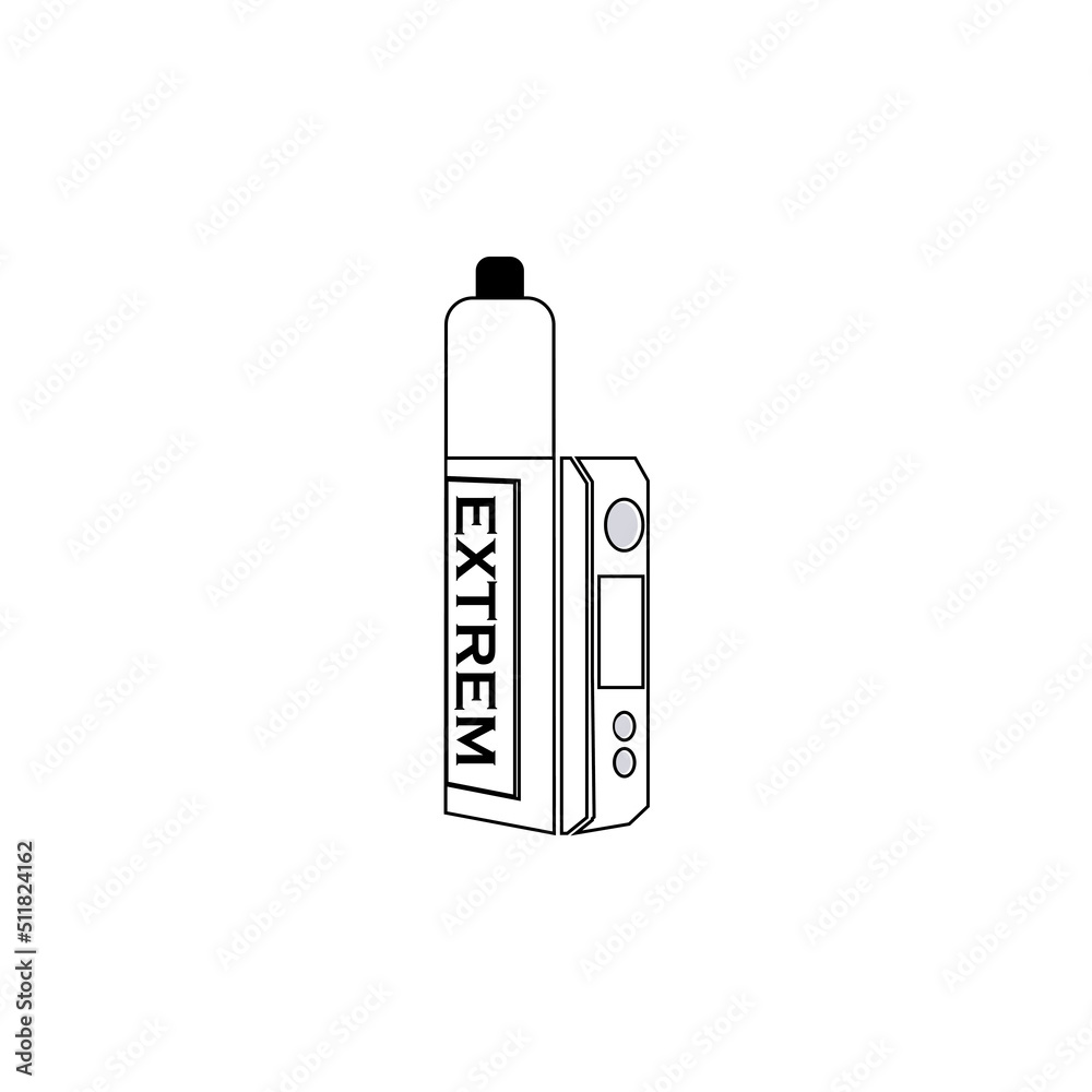 Vapor vaporizer logo template vector illustration Vapor vaporizer logo template vector illustration