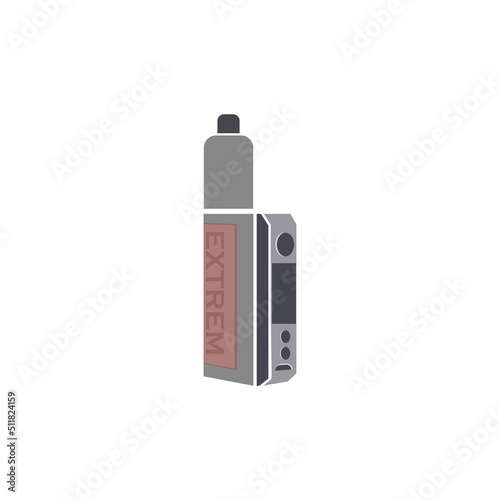 Vapor vaporizer logo template vector illustration