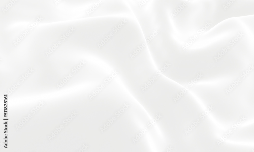 White abstract wave background. Rippled cloth. White abstract wave background. Rippled cloth.