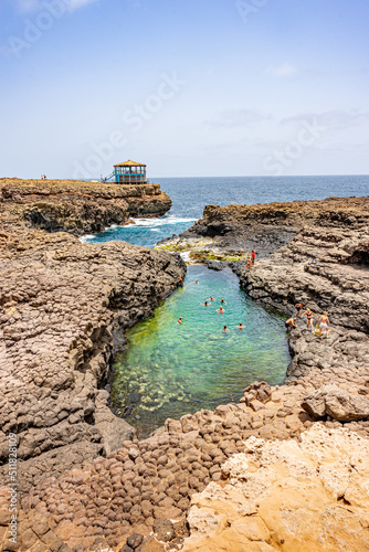 Buracona cabo verde, blue eye photo