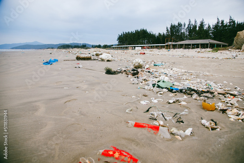 Beach fishery pollution