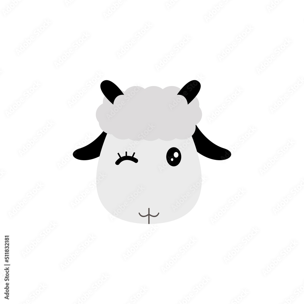 sheep vector element illustration design sheep vector element illustration design