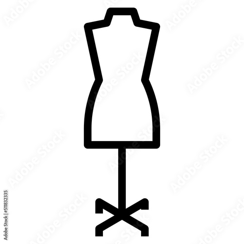 sewing dummy icon