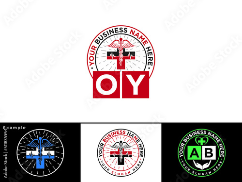 Abstract OY Logo Image, Letter Oy yo Logo Icon Vector For Brand