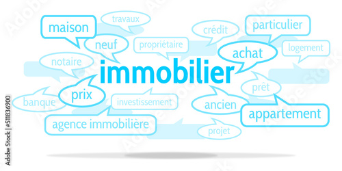 Nuage de Mots Immobilier v10