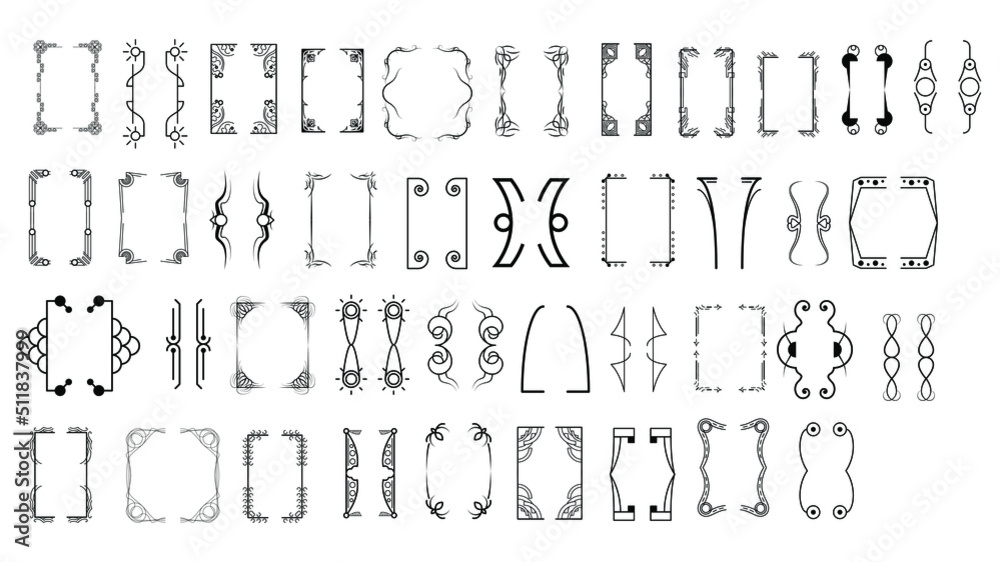 Set Black Simple Line Collection Different Doodle Brackets, Parentheses, Braces Elements Vector Design Style Sketch Isolated Illustration For Banner Set Black Simple Line Collection Different Doodle Brackets, Parentheses, Braces Elements Vector Design Style Sketch Isolated Illustration For Banner