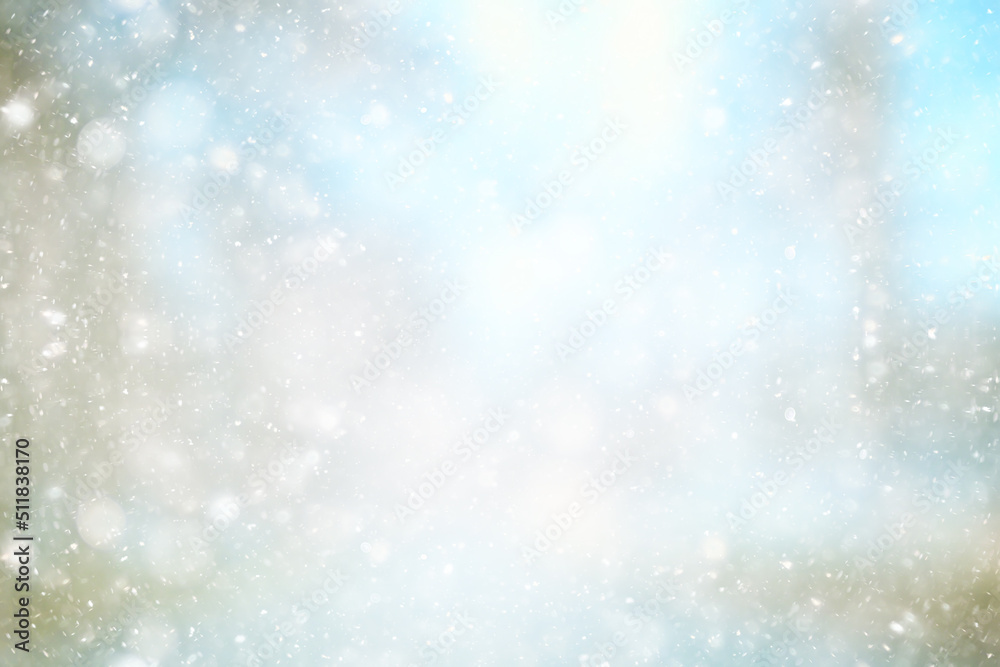 abstract blue background snow snowflakes, new year, glow design abstract blue background snow snowflakes, new year, glow design