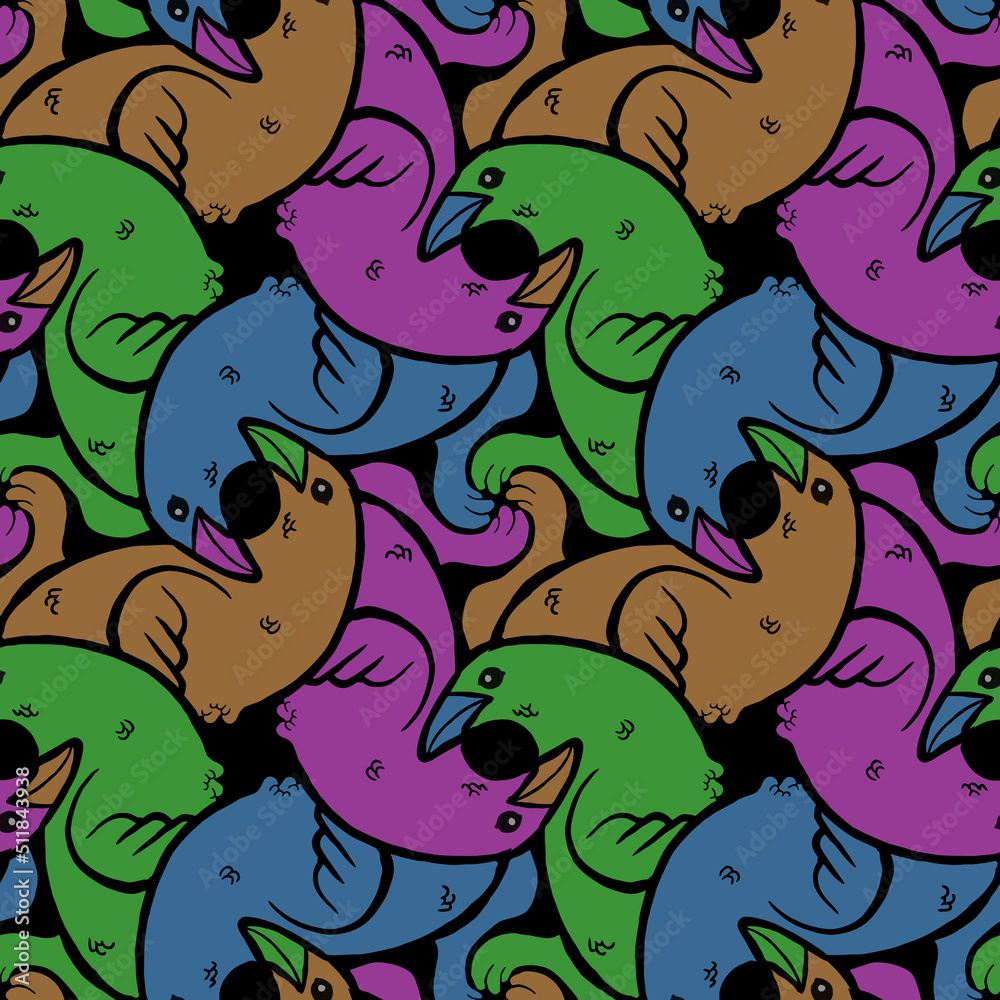 photo-art-print-seamless-tessellation-pattern-of-birds-in-three-colors-uklanor