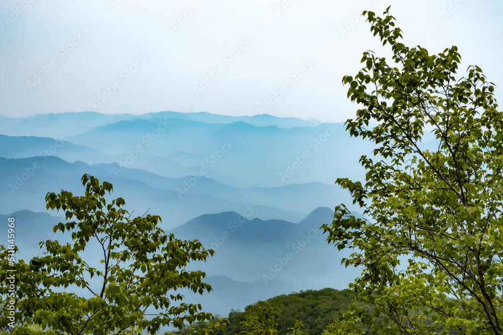 山の風景