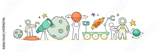 people with astronomy symbols