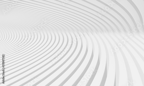 Fototapeta Naklejka Na Ścianę i Meble -  White stripe waves pattern futuristic background