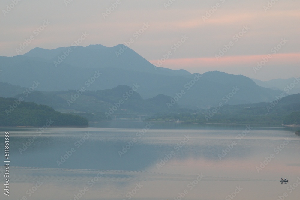 sitikasyuku　dam　in miyagi japan 