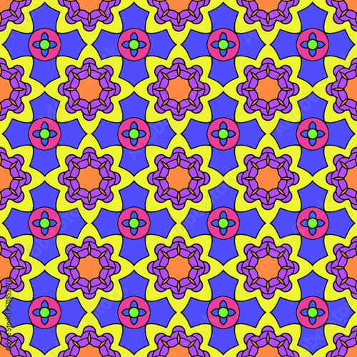 Luxury ornament pattern background vector seamless pattern design