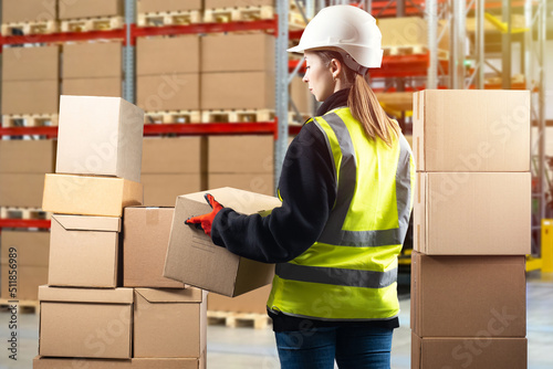 Woman storekeeper storekeep...